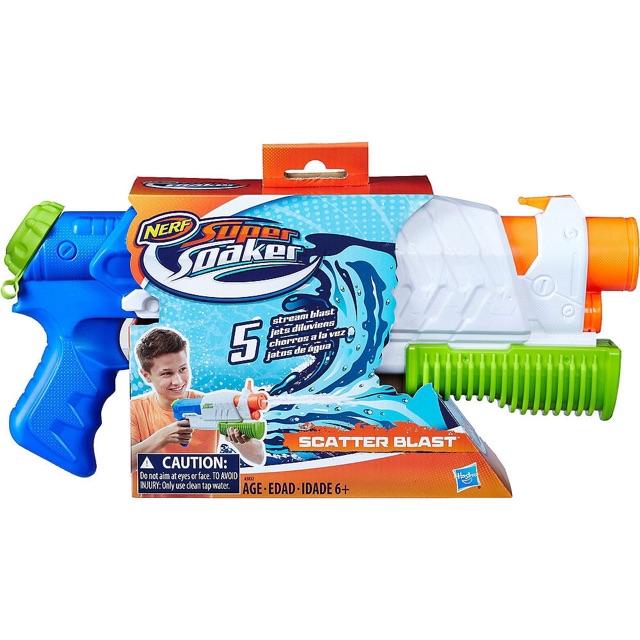 Súng nước Nerf super soaker scatter blast Chính hãng