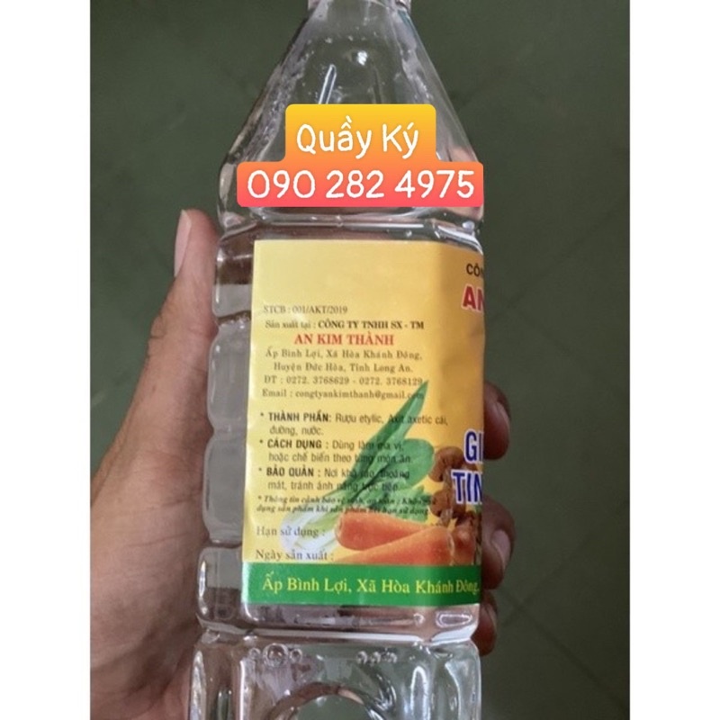 Giấm ăn tinh khiết an kim thành 900ml