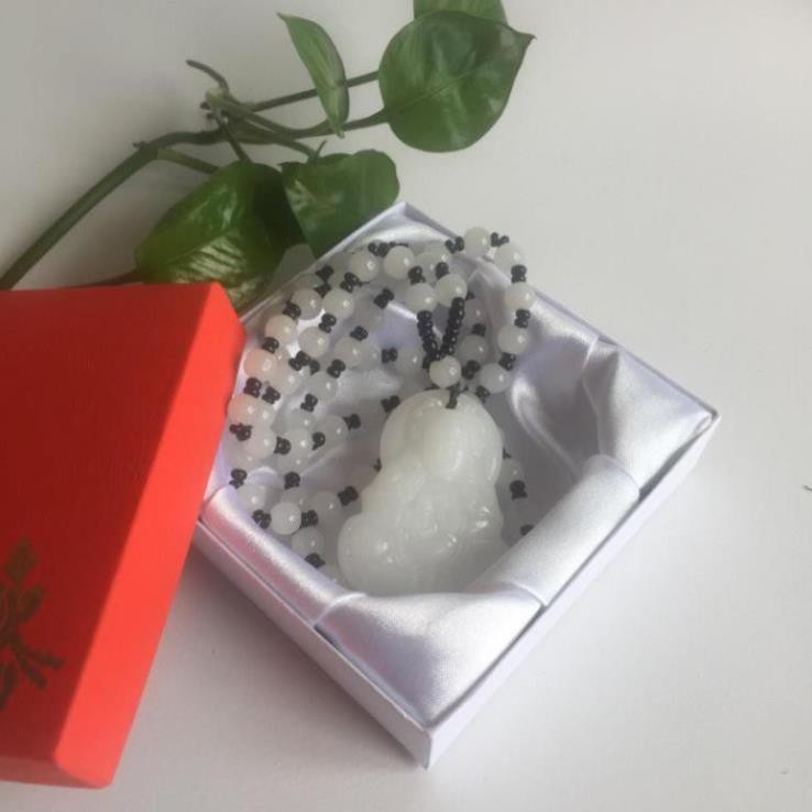 Dây chuyền phật Quan Âm đá Nhân tạo, Luôn mang lại bình an, độ trì cho gia chủ. (Mẫu)
