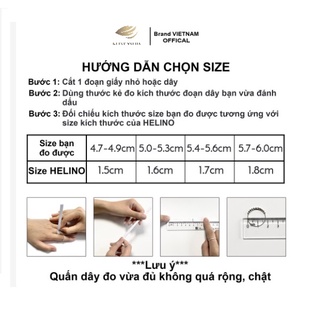 Nhẫn bạc tròn trơn basic cá tinh, đơn giản Trang sức Keely Valda