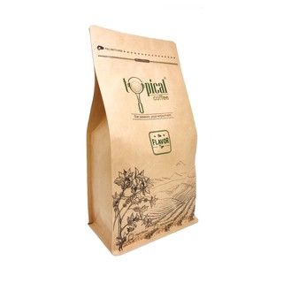 Cà phê hạt nguyên chất rang mộc flavor 500g