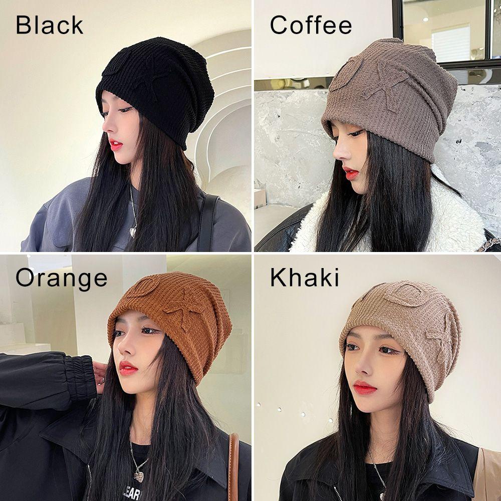 Mũ Len Beanie Nam Nữ Màu Trơn Dễ Thương