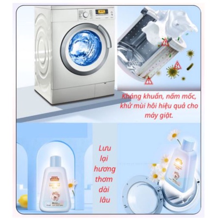 Nước tẩy lồng máy giặt, vệ sinh lồng giặt siêu sạch - Dùng cho máy giặt cửa trên và cửa dưới hàng Nội Địa