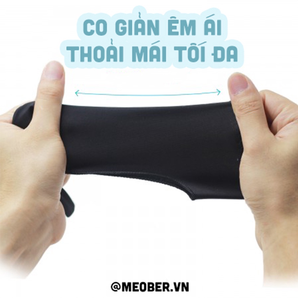 Bao tay chống chạm nhầm - Chuyên vẽ, viết trên giấy và dùng bút cảm ứng, hạn chế mồ hôi tay, co giản thoải mái