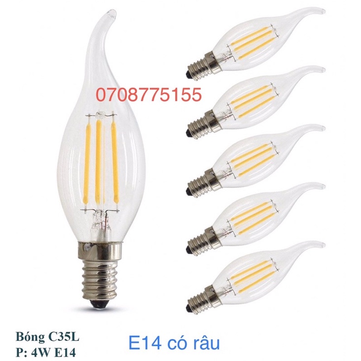 Bóng 4w Led edision -combo 4 bóng