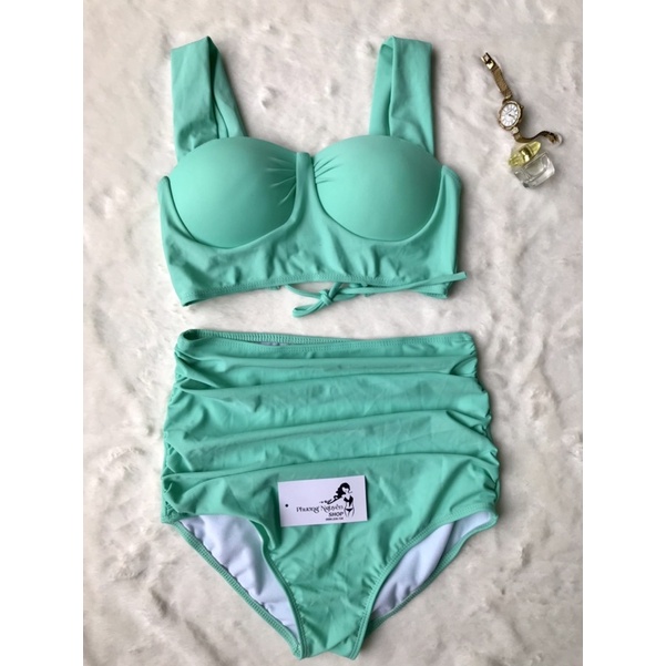 Đồ bơi bikini 2 mảnh gọng nâng ngực quần cạp cao HÀNG CAO CẤP hình chụp thật | BigBuy360 - bigbuy360.vn