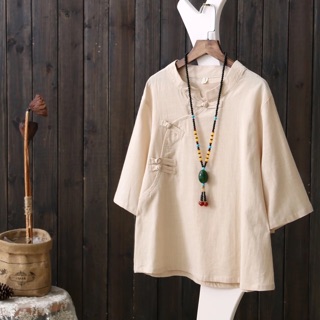 Áo Cổ Tàu Phong Cách Trung Quốc (order)