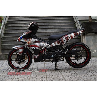 Tem trùm Exciter 150 rỉ sét