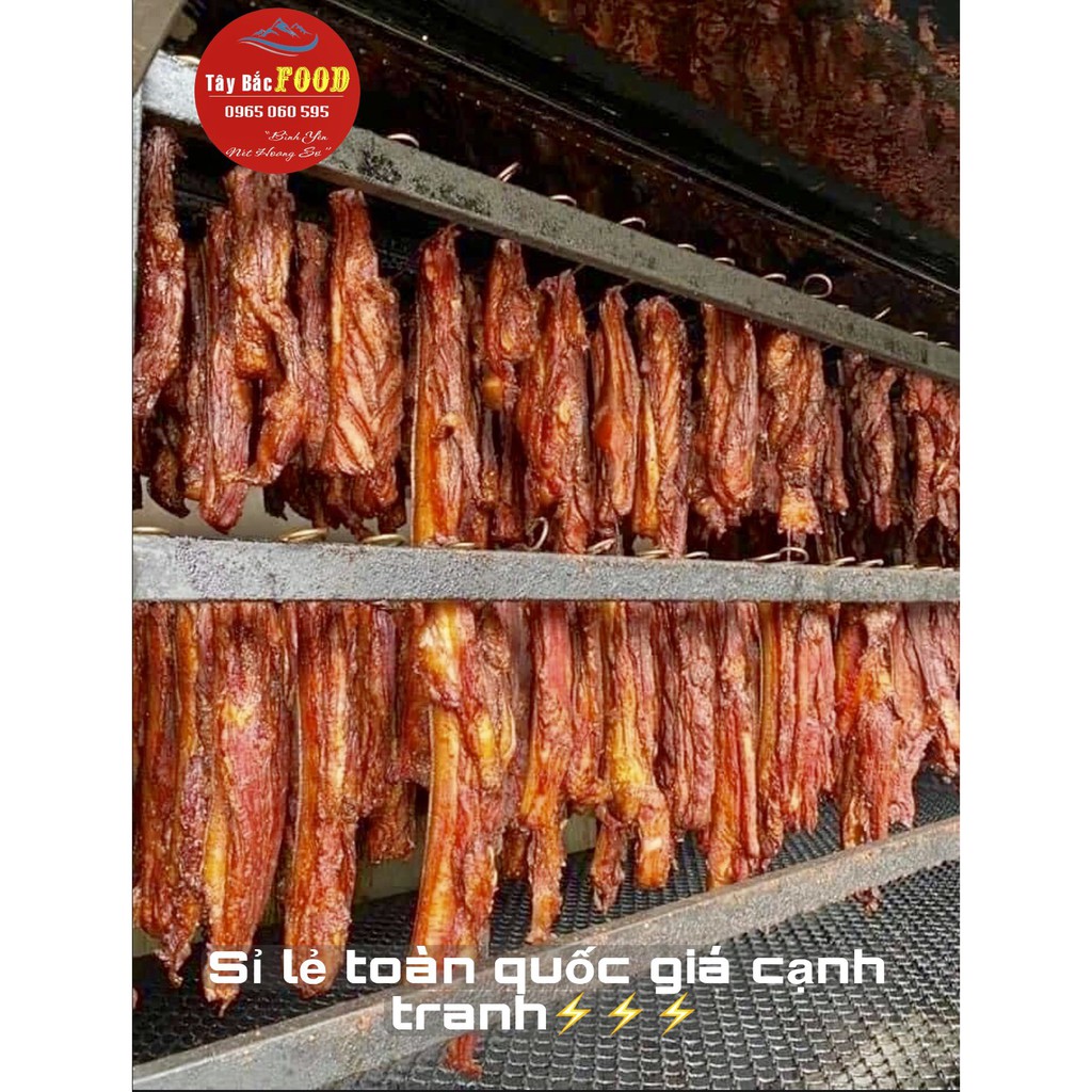 Ba chỉ gác bếp Điện Biên - Tây Bắc|hút chân không gói 500g