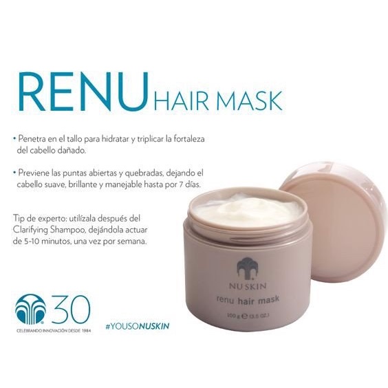 Kem ủ tóc giàu dưỡng chất Nuskin Renu Hair Mask 100g