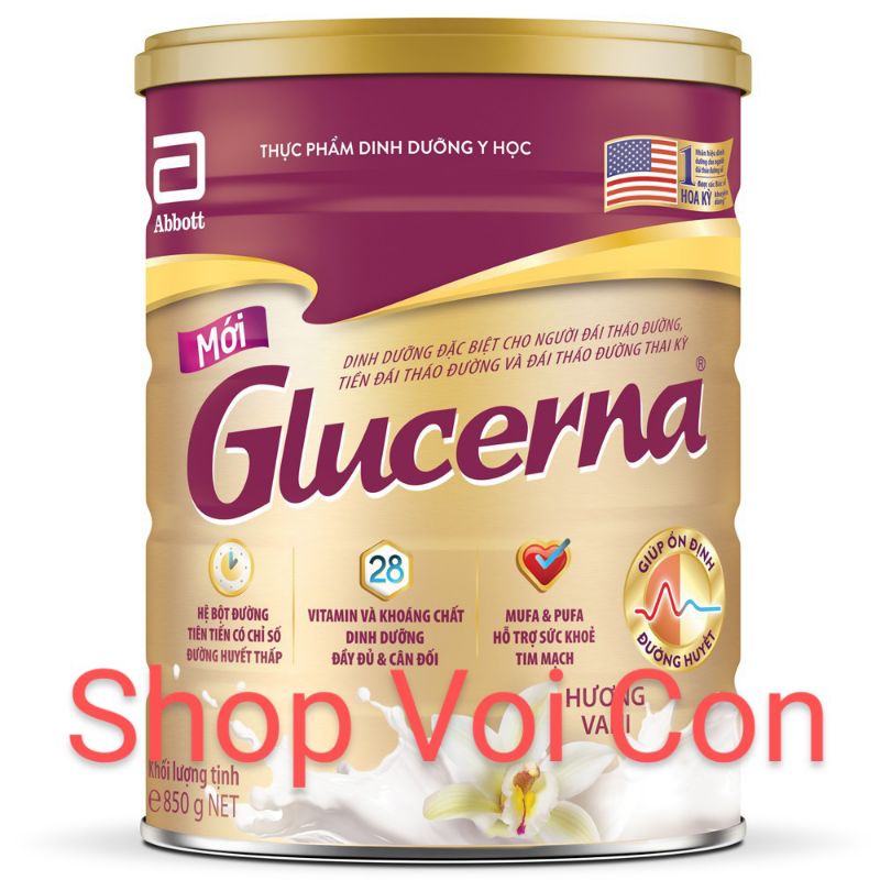 SỮA TIỂU ĐƯỜNG ABBOTT GLUCERNA 400g