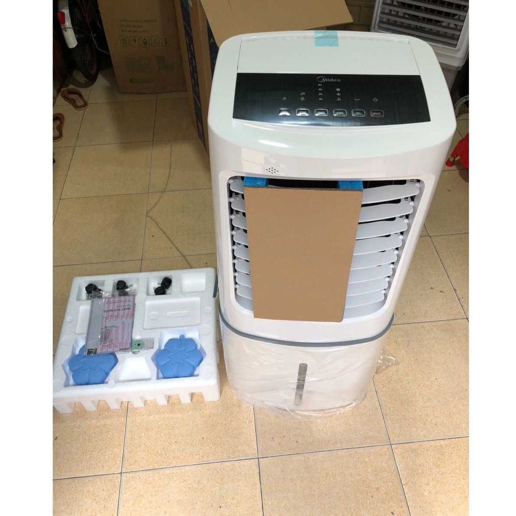 Quạt điều hòa hơi nước Midea AC200-17JR -Mới 100% -Công suất 200W - Bình nước 50 lít, Bảo hành 12 tháng