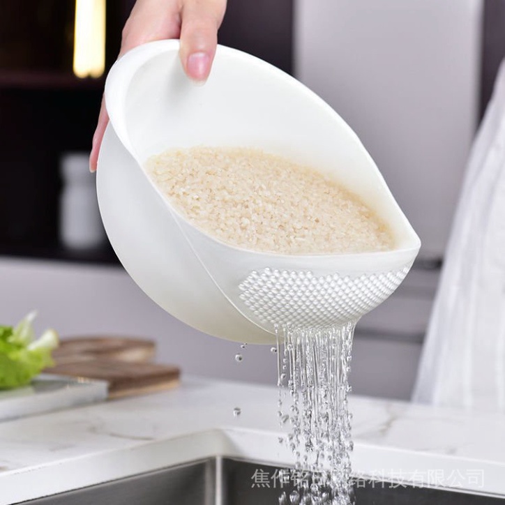 Rổ Nhựa Vo GạoFREESHIP Rổ Nhựa Rửa Thực Phẩm Hoa Quả Tiện Lợi Thông Minh Thể Tích 5L