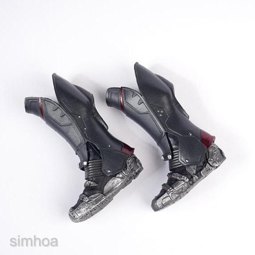 Giày boot tỷ lệ 1 / 6 cho mô hình nhân vật đồ chơi 12 inch