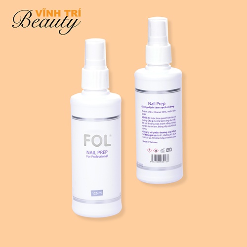Nước Xịt Khử Trùng Làm Sạch Tay Nail Prep Fol