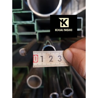 Ống thép không gỉ Inox 304 đường kính phi 16mm dày 1.5mm dài 1000mm, sử dụng trong cơ cấu ống trượt, dẫn hướng
