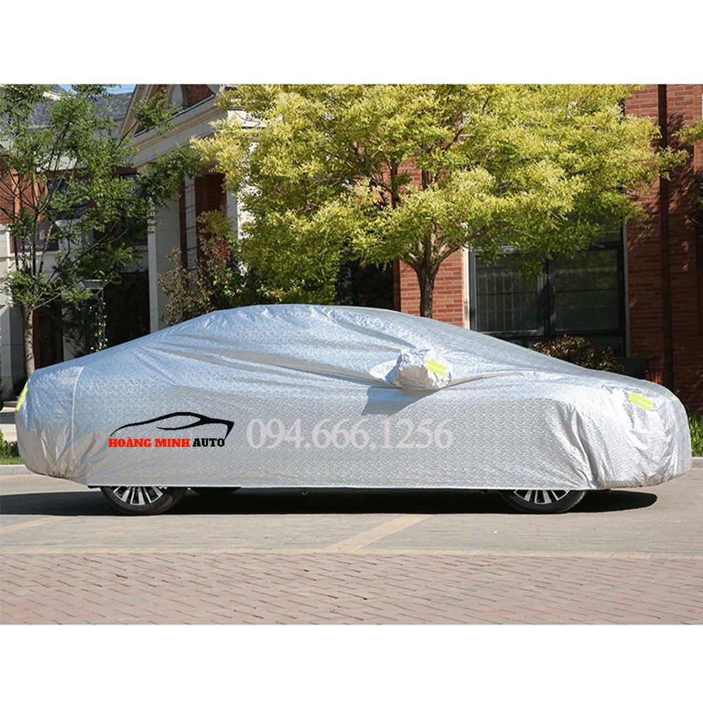 Bạt phủ ô tô 3 lớp cao cấp - Hàng dày nặng 3kg - Chống nóng, chống xước, chống cháy [Hot 2021] | BigBuy360 - bigbuy360.vn
