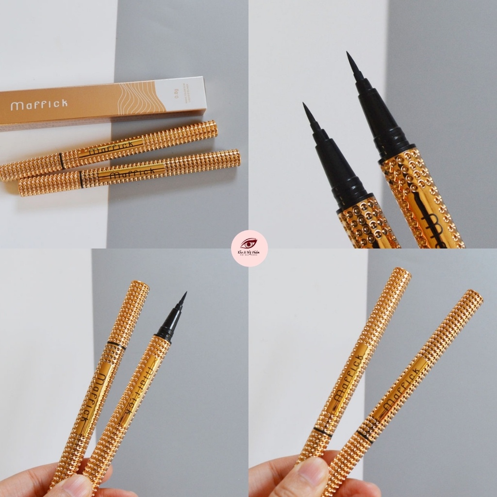 Bút Kẻ Mắt MAFFICK EYELINER GOLDEN Đầu Nhỏ Dạng Gel Chống Nước | BigBuy360 - bigbuy360.vn