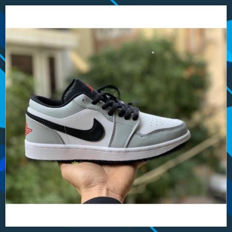 (FREESHIP + ẢNH THẬT ) Jordan Low 1 xám trắng hàng chuẩn ,jordan 1 low smoke grey hot trend 2021 | BigBuy360 - bigbuy360.vn