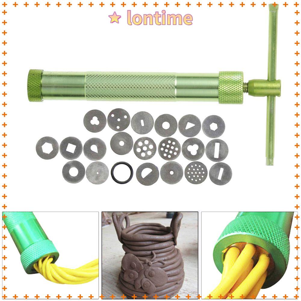 Bộ Dụng Cụ Tạo Hình Đất Sét Bằng Thép Không Gỉ Tiện Dụng