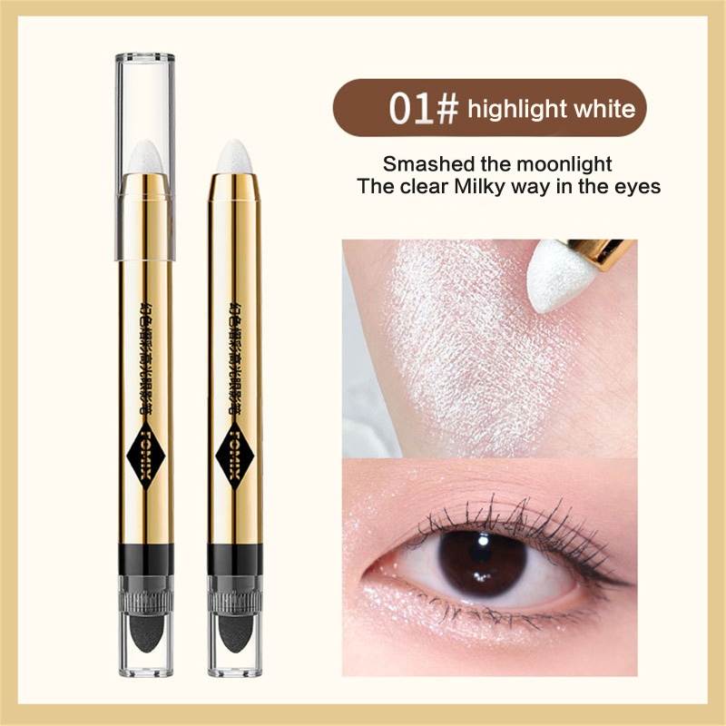 Phấn Mắt Dạng Bút Kèm Cọ Trang Điểm Mềm Mịn Lâu Trôi Chống Thấm Nước YOUYO