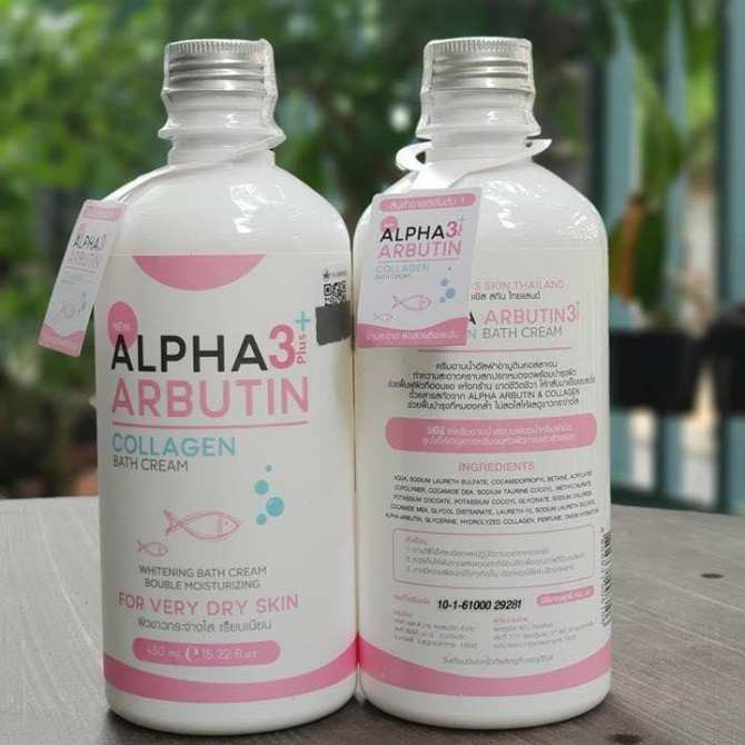 Kem Tắm Alpha Arbutin 350ml Thái Lan