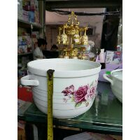 Âu sứ, Thố sứ cao cấp nắp kính tiện ích siêu đẹp