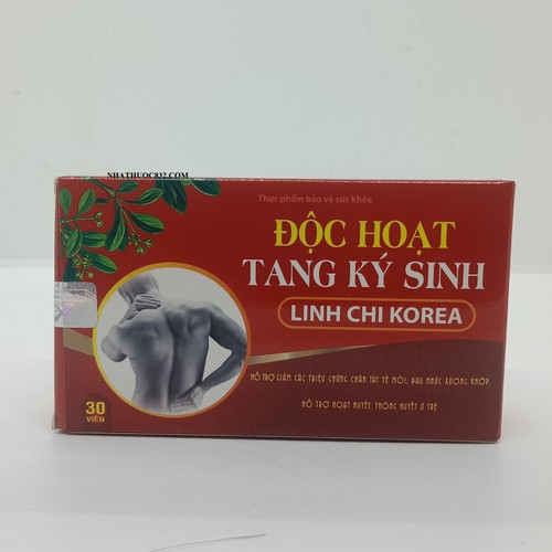 VIÊN VAI GÁY LC (mẫu mới Độc hoạt tang ký sinh Linh Chi)
