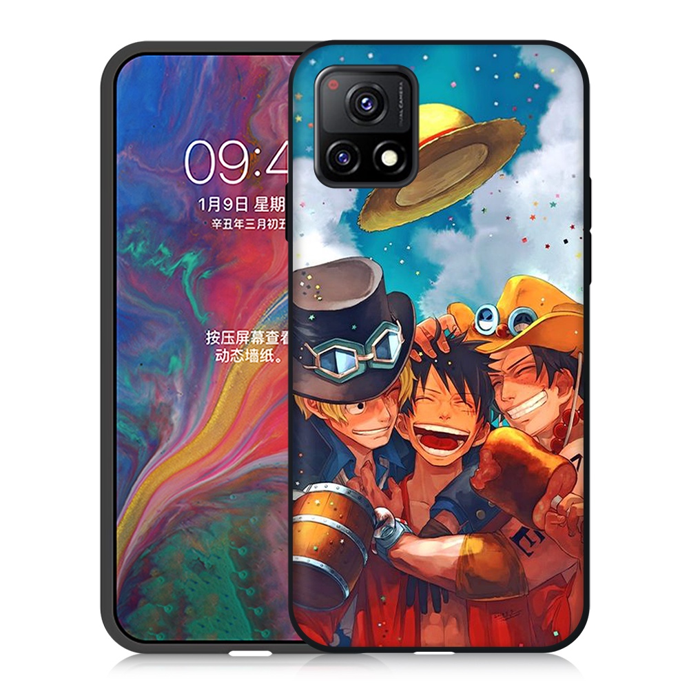 Ốp Điện Thoại Họa Tiết One Piece Luffy Dành Cho Vivo Y11 Vivo Y20i Y20 Y30 Y12 Y15 Y81 Y95 Y91
