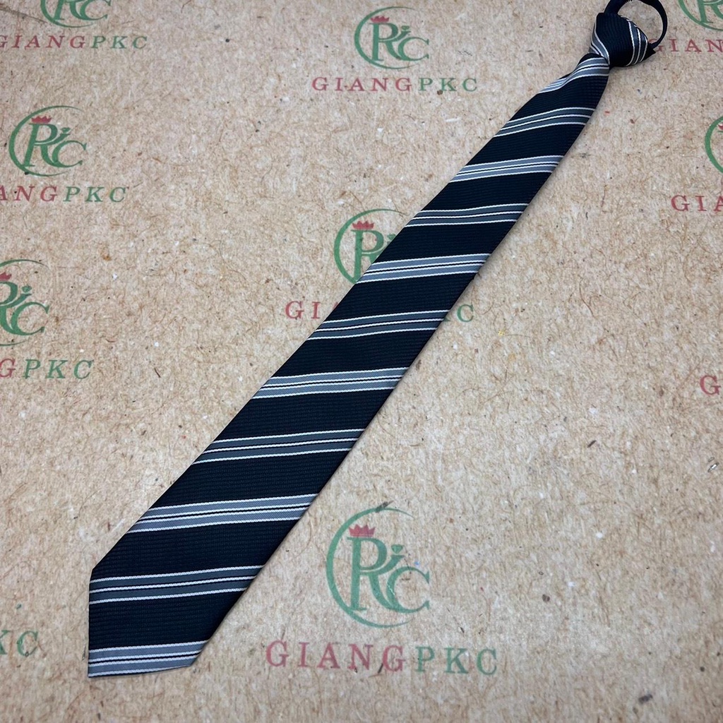 Cà vạt nam thắt sẵn 6cm dễ dùng Công sở thanh niên TP HCM 2022 Giangpkc  Phụ kiện cưới Giang