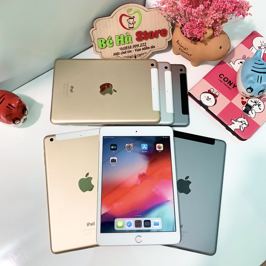 iPad Mini 3 - 128/ 64Gb (4G + Wifi) - Zin Đẹp 99% - Có Bảo Mật Vân Tay