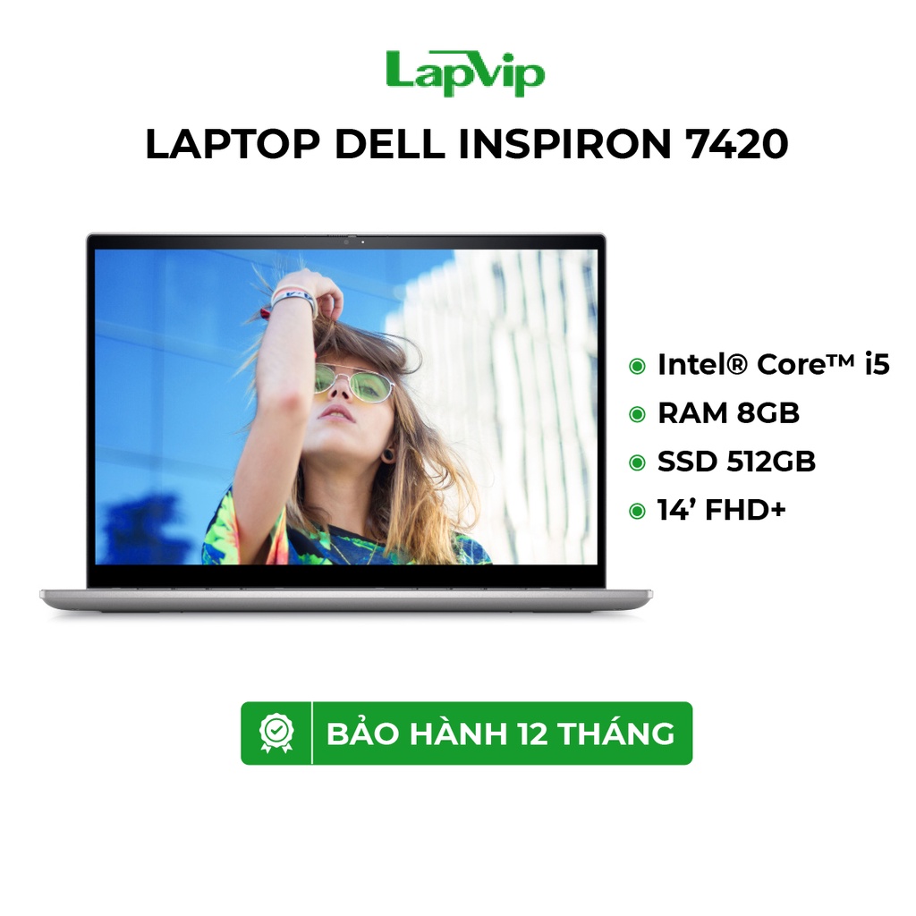 Laptop Dell Inspiron 7420 2 in 1 i5-1235U | 8GB | 512GB | 14 inch FHD+