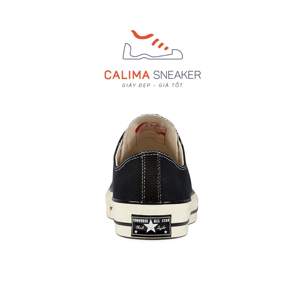 Giày Convert cổ thấp đen - trắng ✨FREESHIP✨ Giầy thể thao nam nữ đủ size / Calima Sneaker
