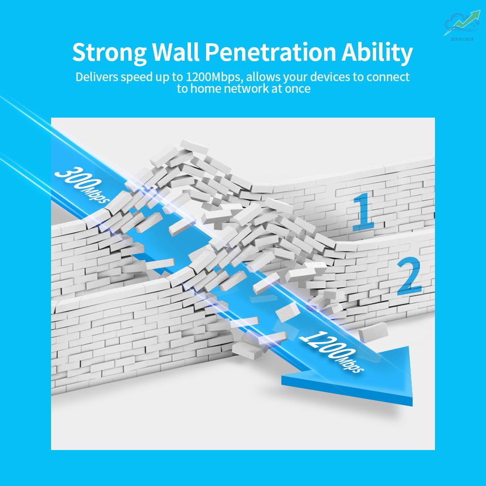 Mới Thiết Bị Khuếch Đại Tín Hiệu Wifi 1200mbps 2.4g 5g | BigBuy360 - bigbuy360.vn