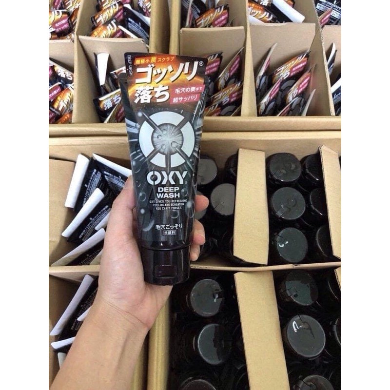 SỮA RỬA MẶT OXY NAM 130G NHẬT BẢN[Hàng_Nhật]