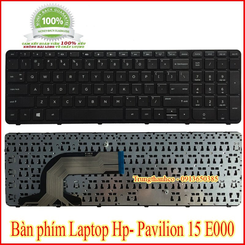 Bàn Phím Laptop Hp Pavilion 15 E000