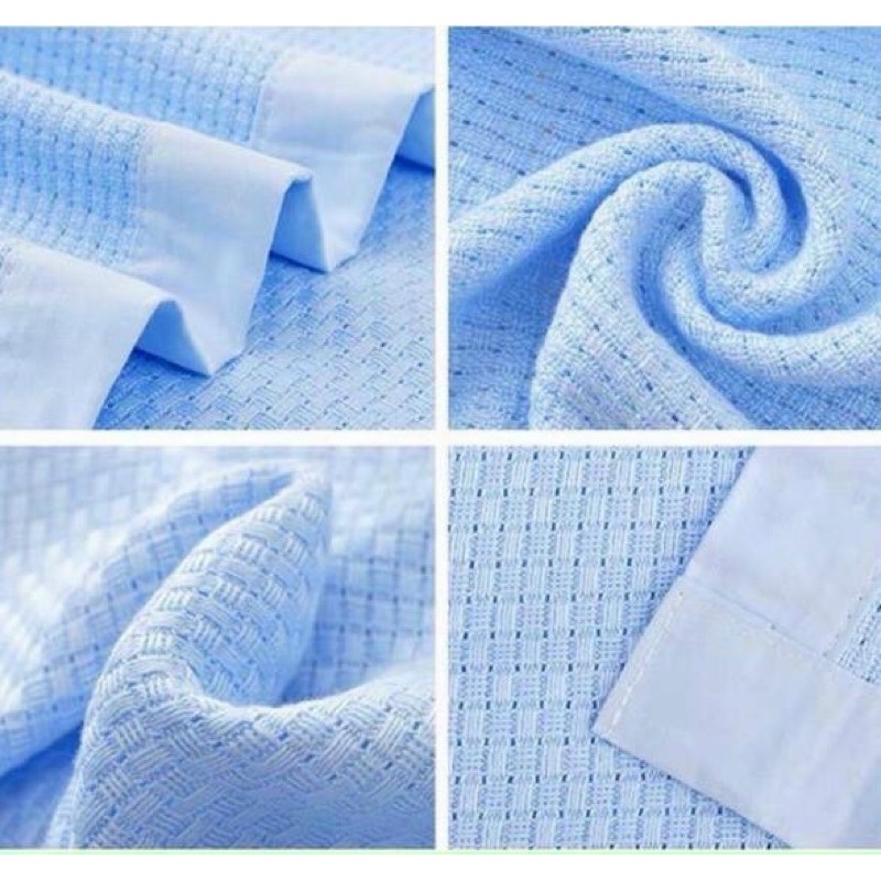 Chăn lưới sợi tre Bamboo Blanket Manny KT: 110x110cm