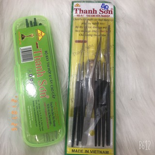 bộ sản phẩm ngoáy tai thanh sơn ( phụ kiện tóc)