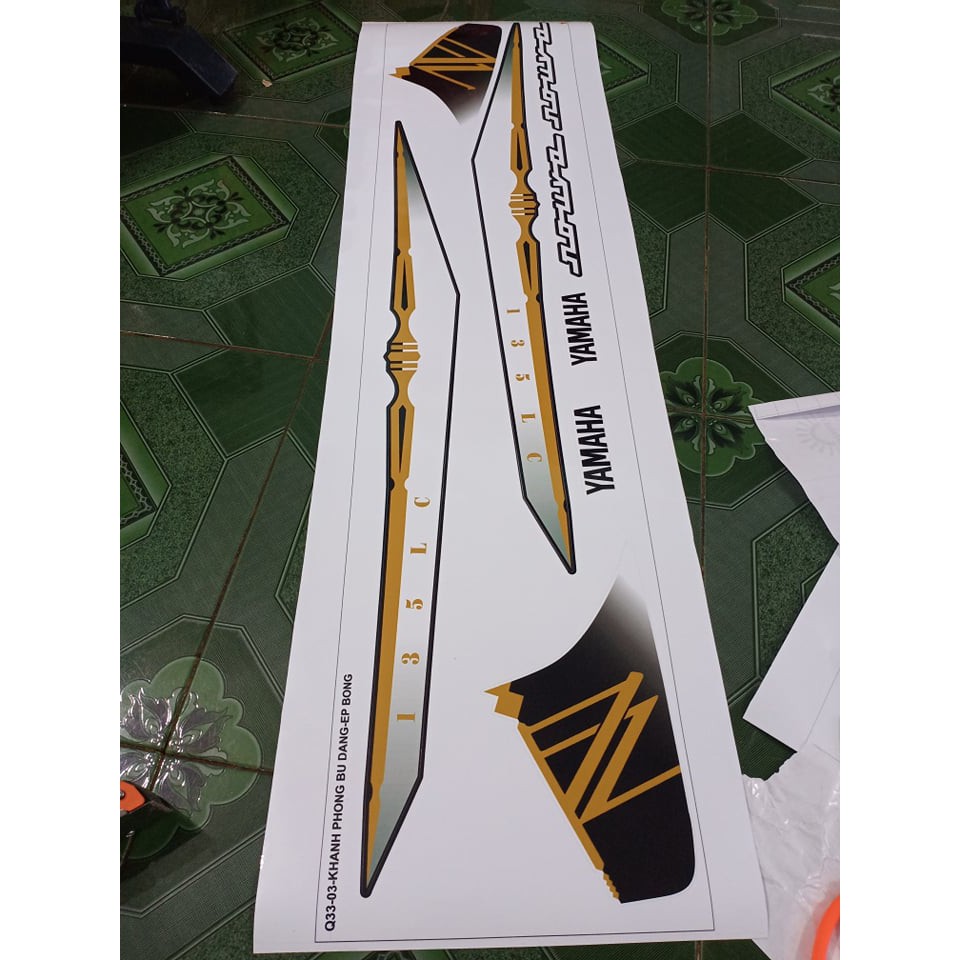 Tem rời nouvo 4 đen trắng