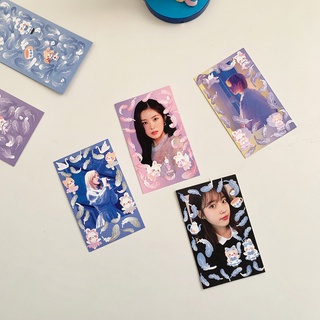 Sticker hình dán lông vũ trang trí sổ và toploader