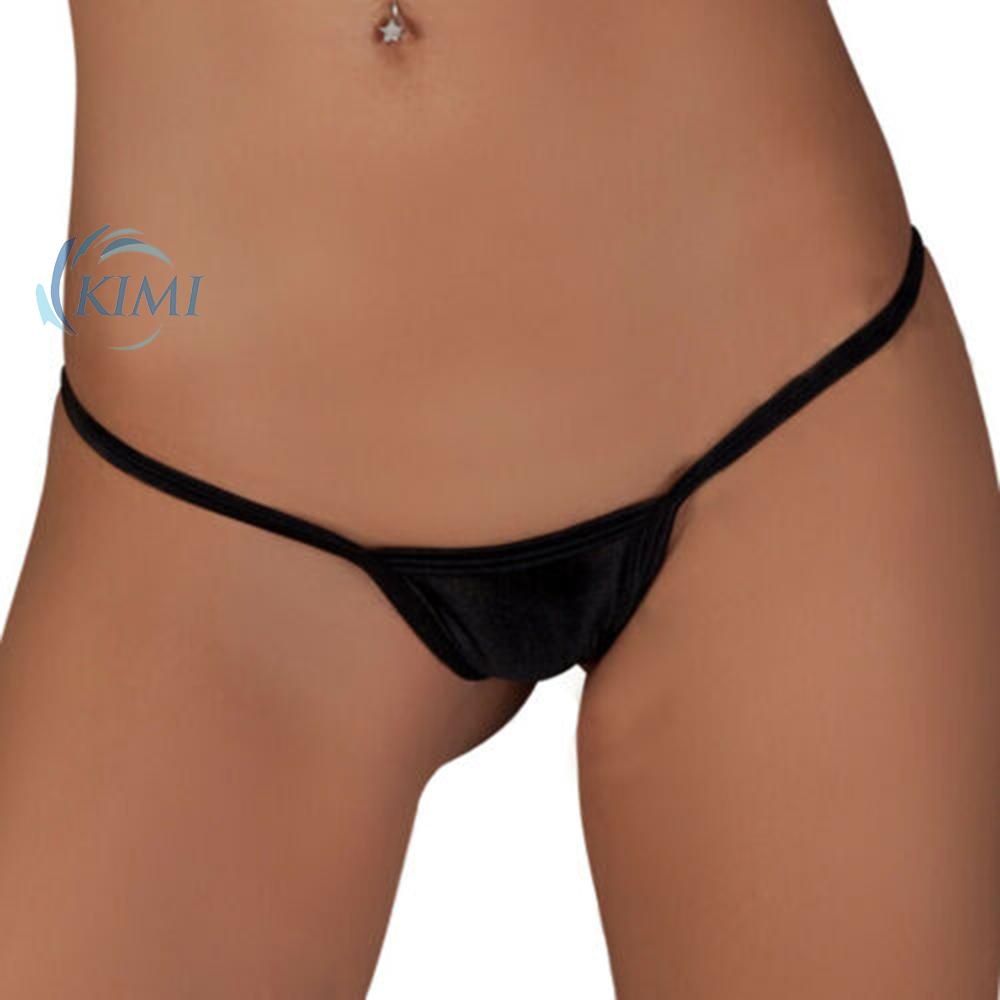 Set 5 quần lót lọt khe siêu nhỏ màu trơn quyến rũ cho nữ