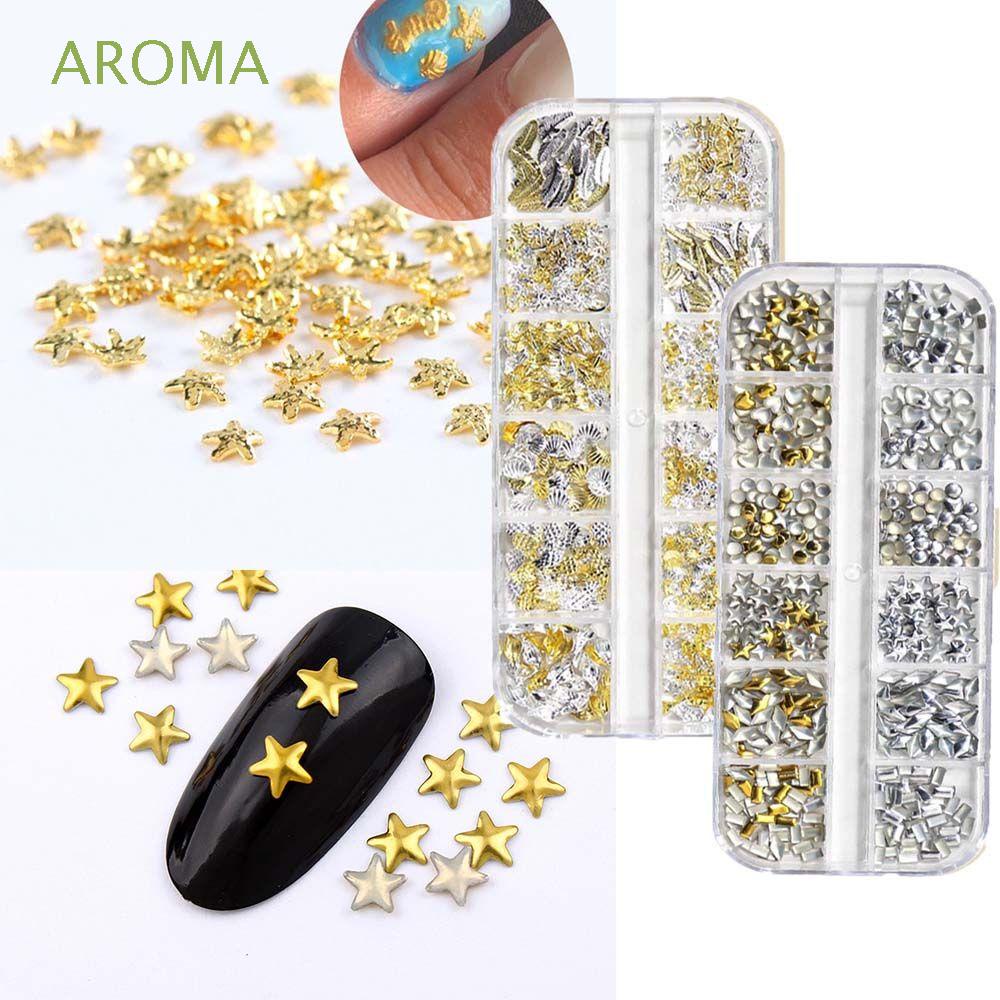 [Hàng mới về] Bộ phụ kiện trang trí móng tay nhựa resin/sequin 3d dễ thương diy