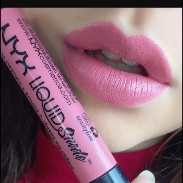 Son Kem Lì NYX Liquid Suede Tông Hồng 09 Tea&Cookies | BigBuy360 - bigbuy360.vn