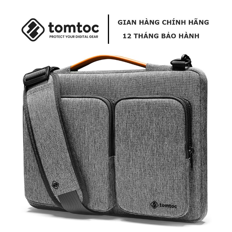 Túi Đeo TOMTOC (USA) 360 Shoulder Bags For Ultrabook/MACBOOK Pro 13/13.3/15/16 inch Gray - A42