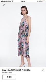 Đầm zara maxi