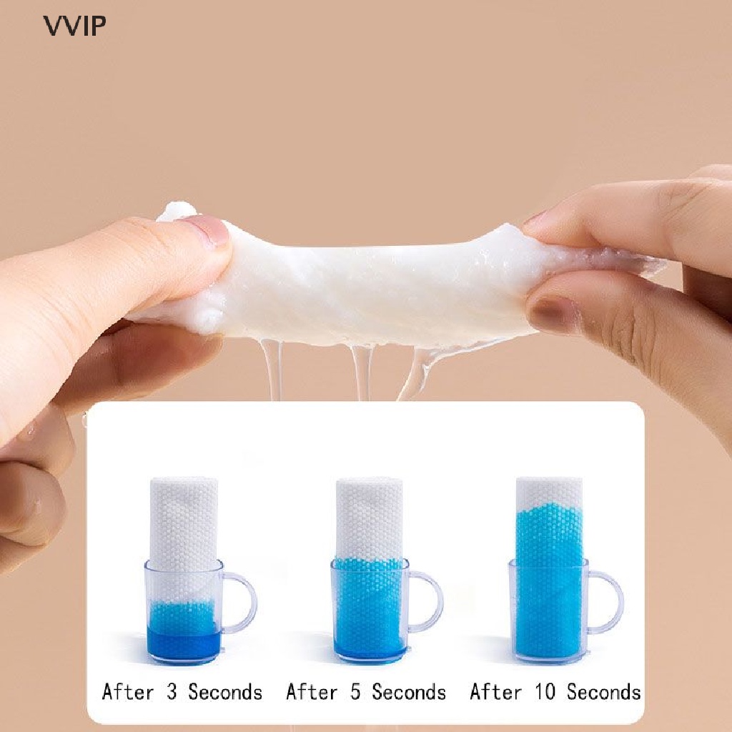 Vvvn 100PCS Disposable Face Towel Travel Cotton Makeup Wipes Facial Cleansing Pads QDD