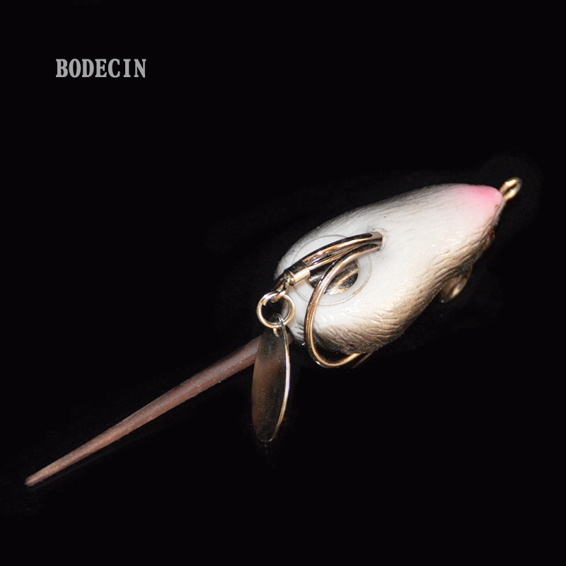 Mồi câu cá giả hình chú chuột 3D 5.5cm 10g