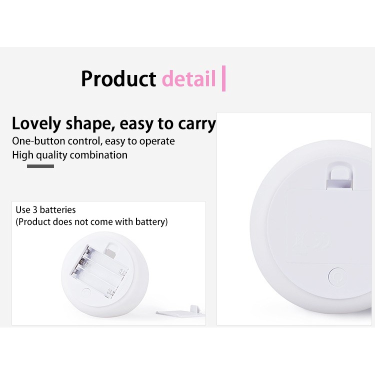 Đèn Ngủ Led Cảm Ứng Chuyển Động Bằng Silicon Hình Mèo Dễ Thương