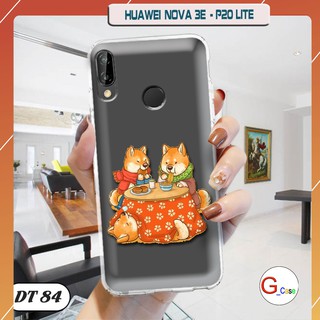 Ốp lưng dẻo trong in hình cho Huawei P20 Lite/ Nova 3E