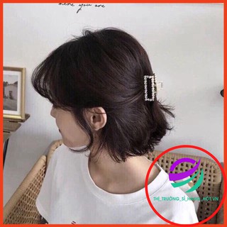 SÉT 3 KẸP TÓC ĐÍNH HẠT ĐÁ HÀN QUỐC CỰC XINH